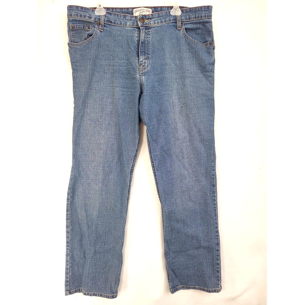 Vintage Levis‎ Jeans High Rise Stretch Mom Jeans 18 Medium Straight Leg